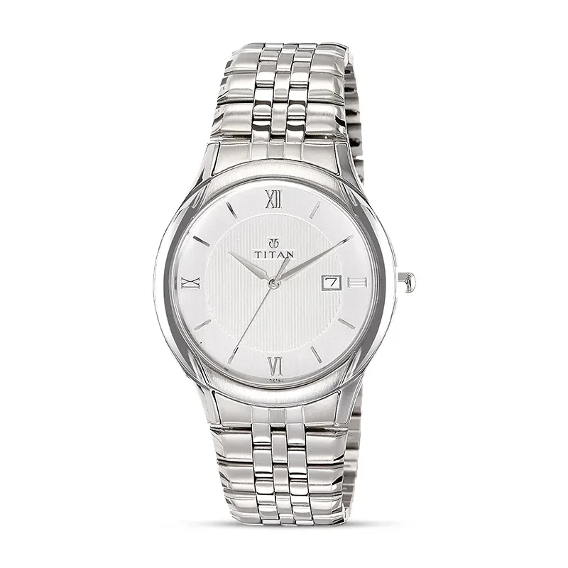 Titan 1494SM01 Silver Dial Men’s Watch