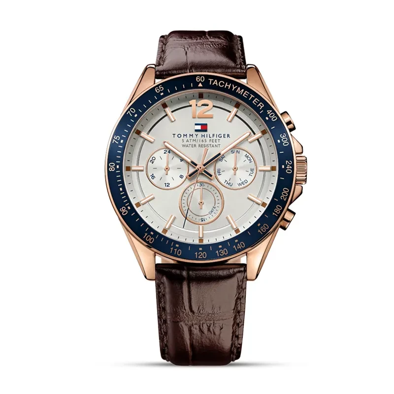 Tommy Hilfiger Luke Chronograph Silver Dial Men's Watch | 1791118