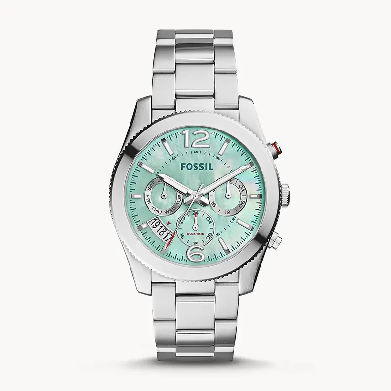 Fossil ES4219 Perfect Boyfriend Blue MOP Dial Ladies Watch