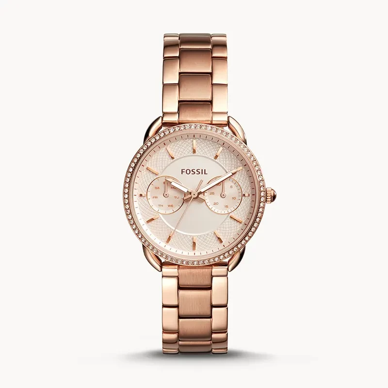 Fossil Tailor Multifunction Rose-tone Ladies Watch | ES4264