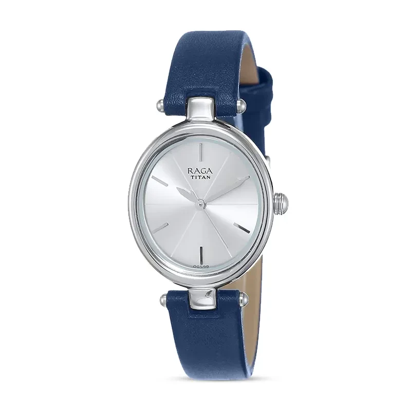 Titan 2579SL01 Raga Viva Silver Dial Ladies Watch