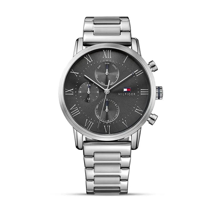 Tommy Hilfiger Kane Chronograph Grey Dial Men's Watch | 1791397