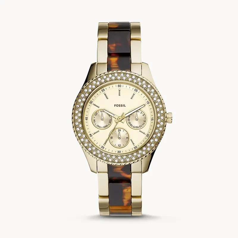 Fossil Stella Multifunction Two-Tone Ladies Watch | ES4756