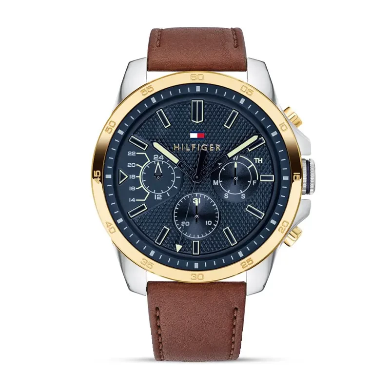 Tommy Hilfiger Decker Chronograph Blue Dial Men’s Watch | 1791561