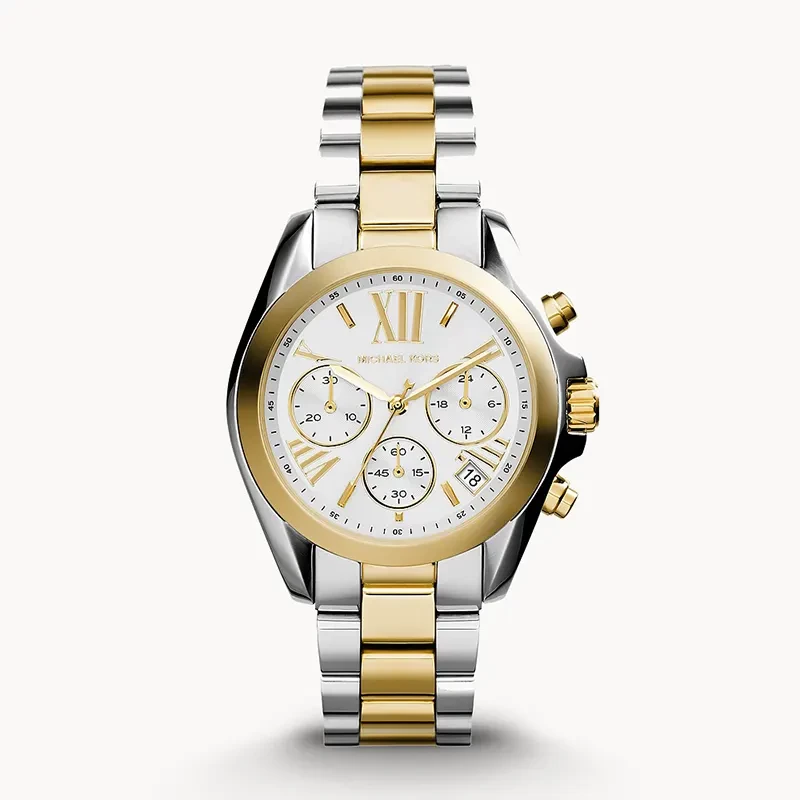 Michael Kors Mini Bradshaw Silver Dial Ladies Watch | MK5974