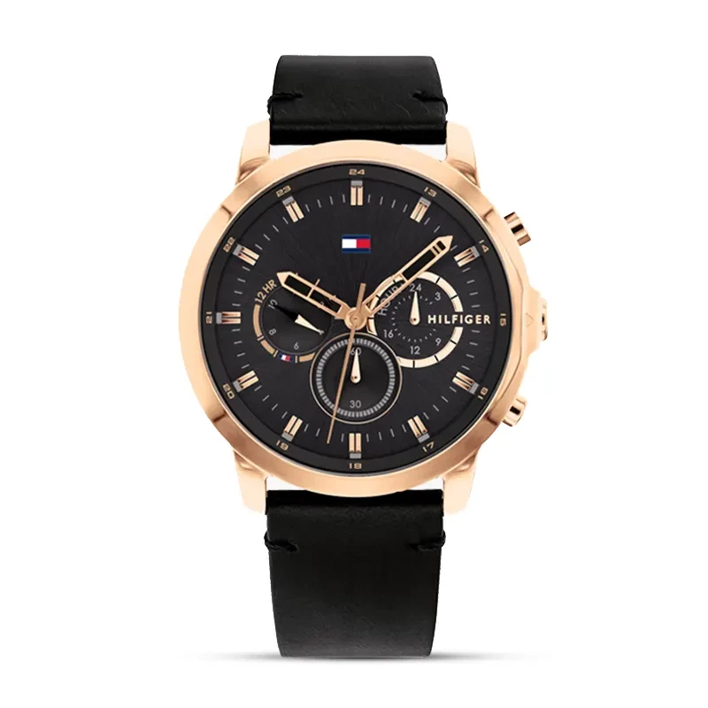 Tommy Hilfiger Jameson Chronograph Black Dial Men's Watch | 1791798