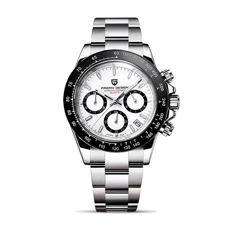 Pagani Design PD-1644 Daytona White Dial Men's Watch