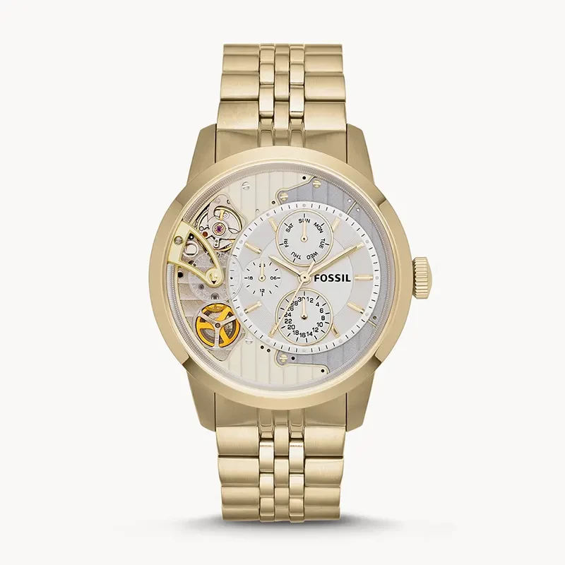 Fossil Townsman Multi-Function Gold Dial Men's Watch | ME1137