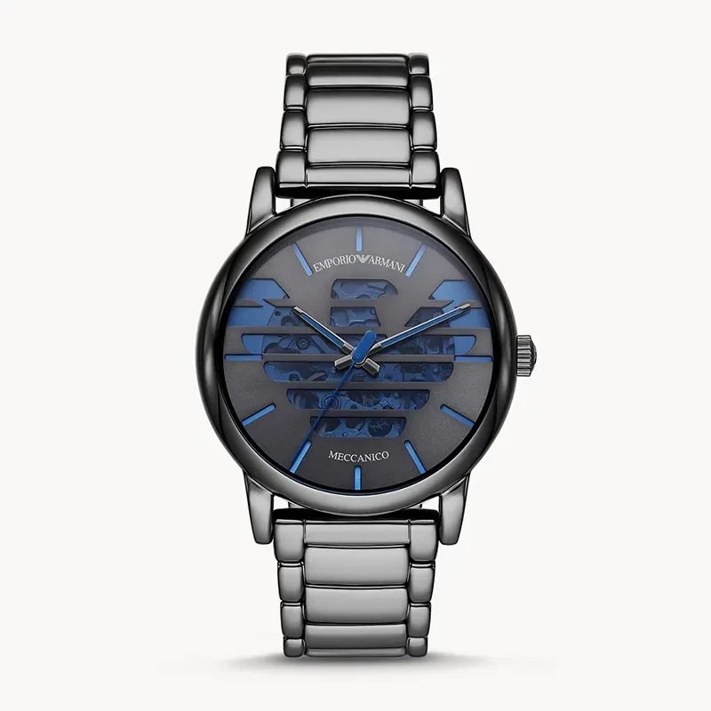 Emporio Armani Luigi Automatic Gunmetal Men's Watch | AR60029