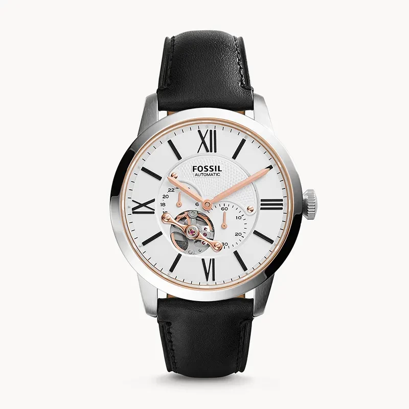 Fossil Townsman Automatic White Dial Men's Watch | ME3104