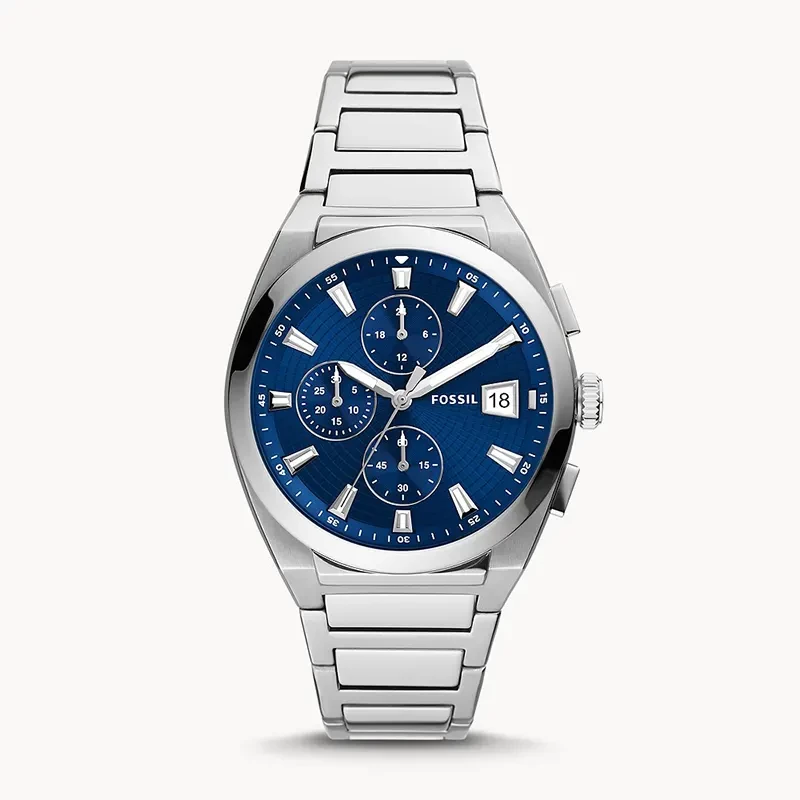 Fossil FS5795 Everett Chronograph Blue Dial Men’s Watch