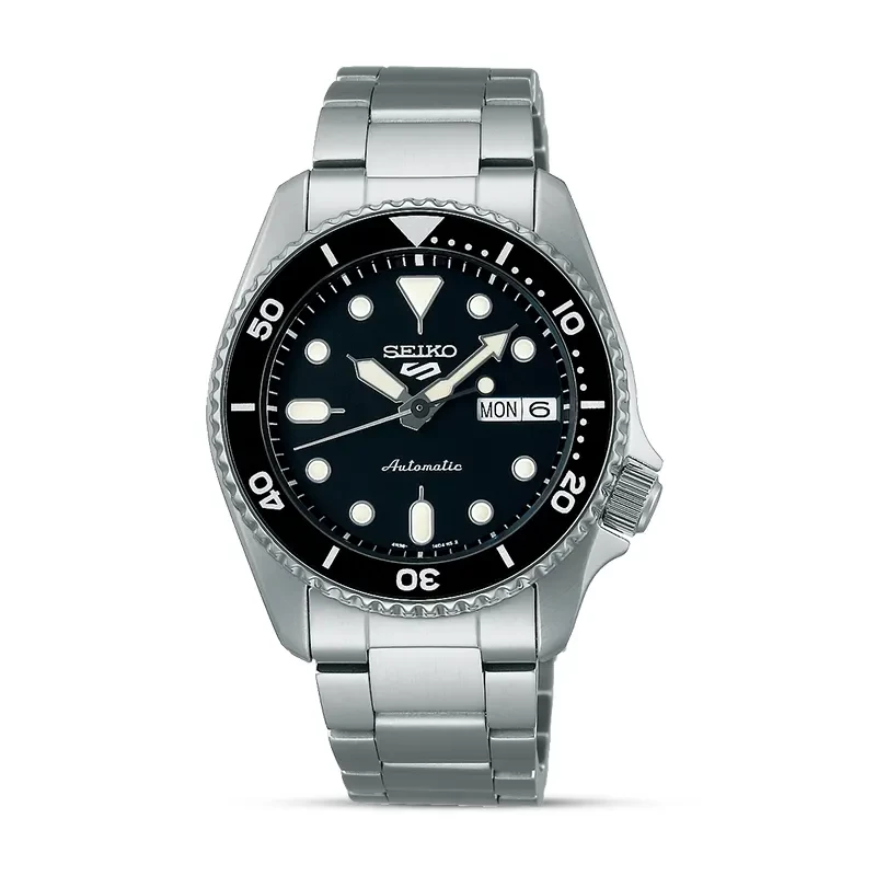 Seiko 5 Sports SKX “Midi” Black Dial Men’s Watch | SRPK29K1
