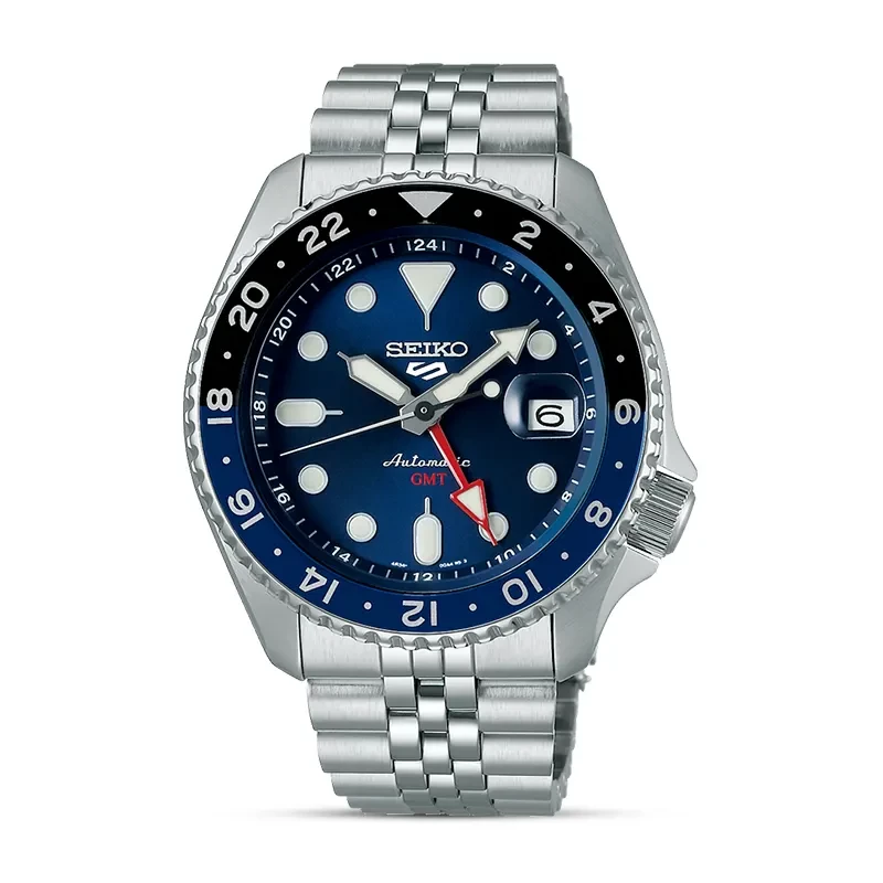 Seiko 5 Sports GMT Blueberry Dial Men’s Watch | SSK003K1