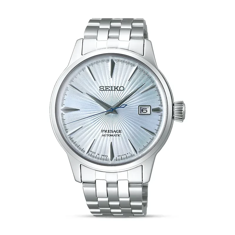 Seiko Presage Cocktail Time Light Blue Dial Men's Watch | SRPE19J1
