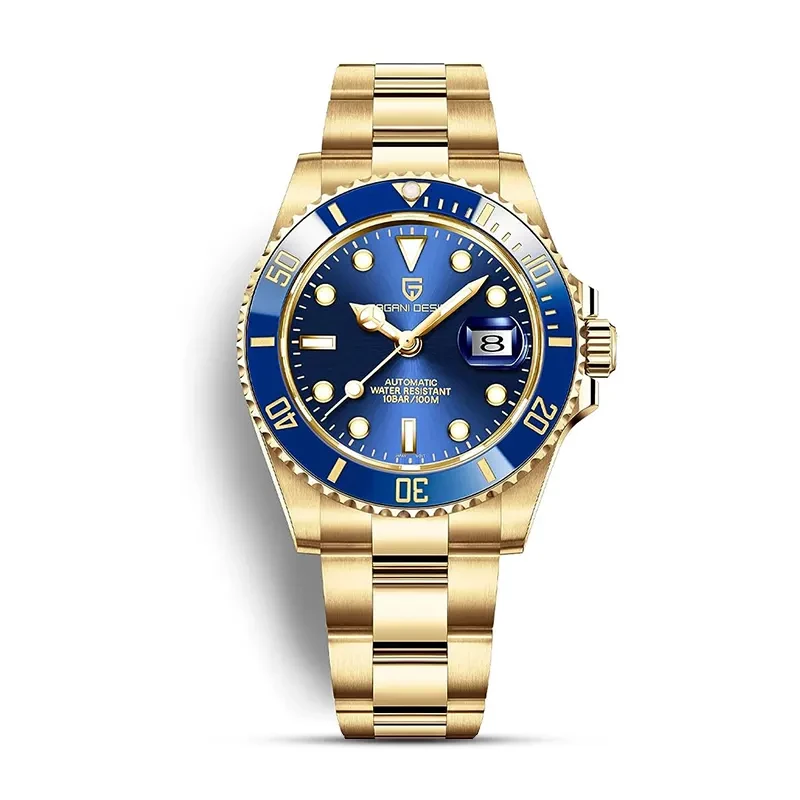 Pagani Design PD-1661 Submariner Automatic Blue Dial Men's Watch