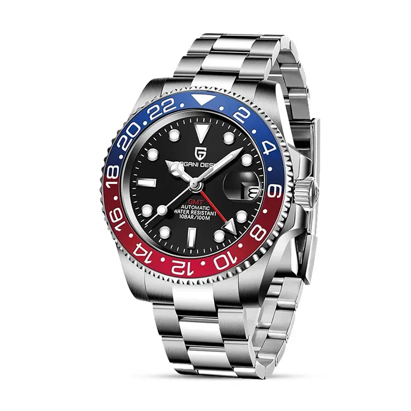 Pagani Design GMT-Master Pepsi Automatic Men's Watch | PD-1662