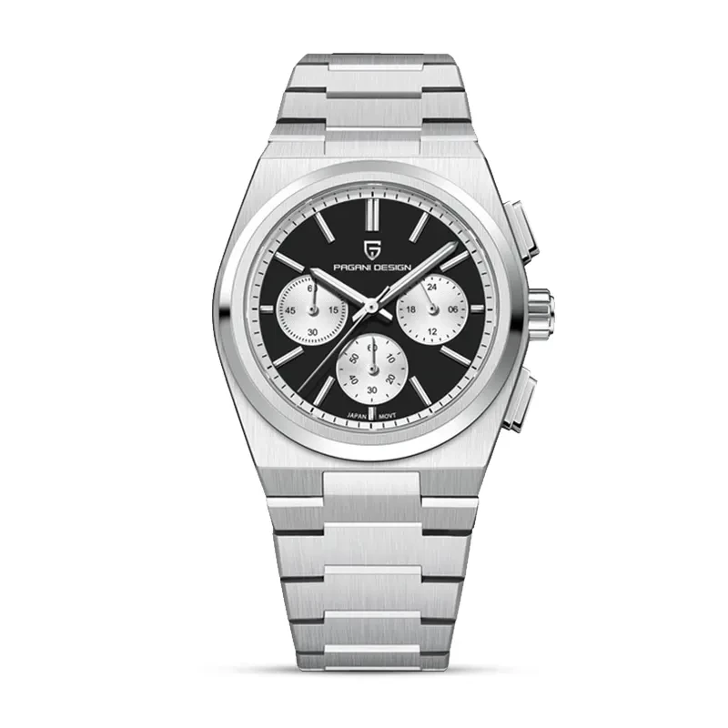 Pagani Design PD-1761 Chronograph Black Dial Men's Watch