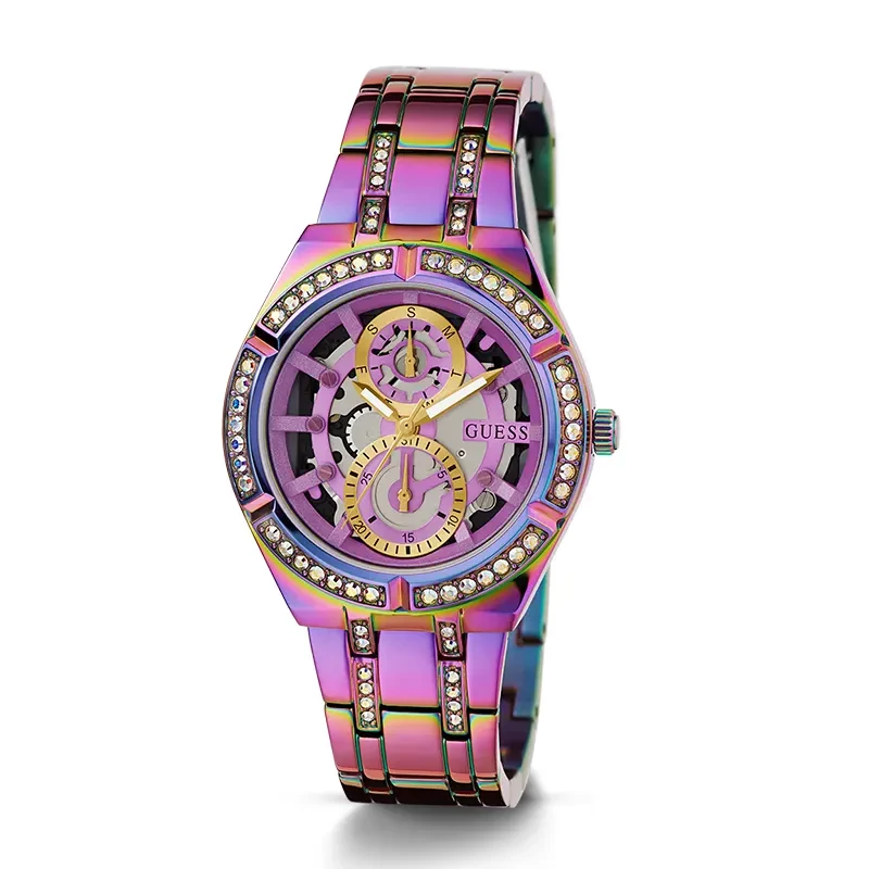 Guess Allara Multifunction Iridescent Dial Ladies Watch | GW0604L4