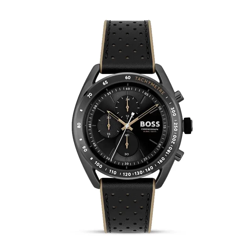 Hugo Boss Center Court Chronograph Black Dial Men's Watch | 1514022