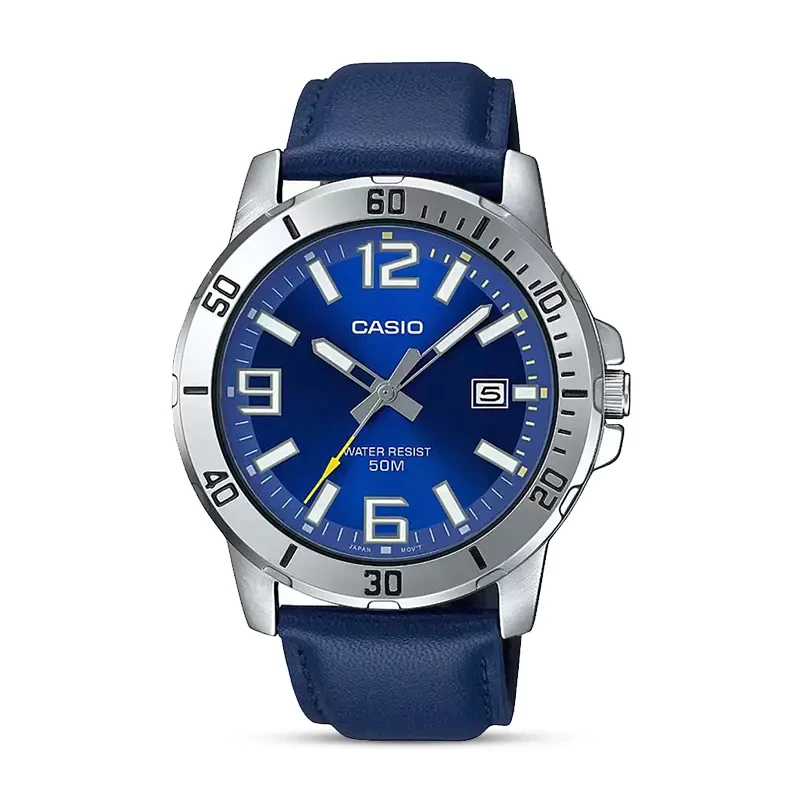 Casio Enticer MTP-VD01L-2BV Blue Dial Men's Watch