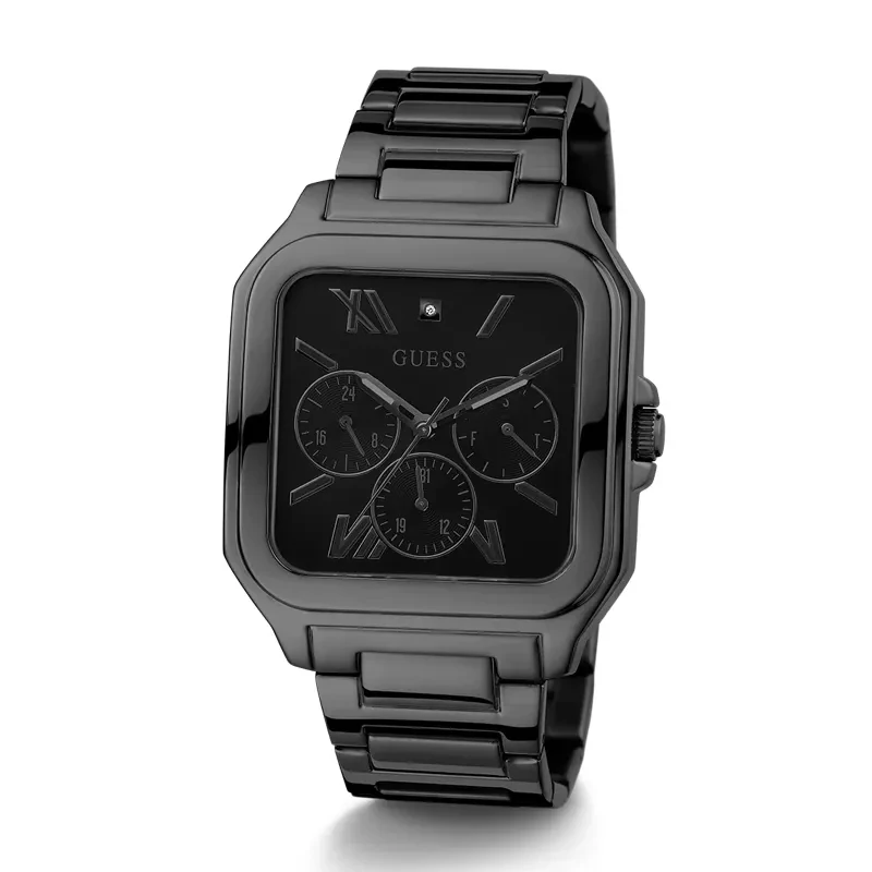 Guess Integrity Multi-function Black Dial Men’s Watch | GW0631G2